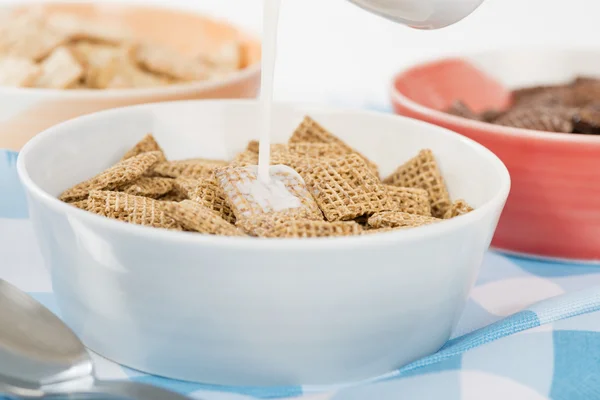 A Bowl of Shreddies — Stock Photo, Image