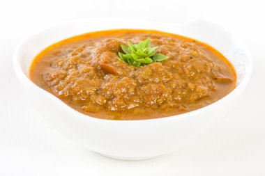 Baigan Bharta, Hint köri