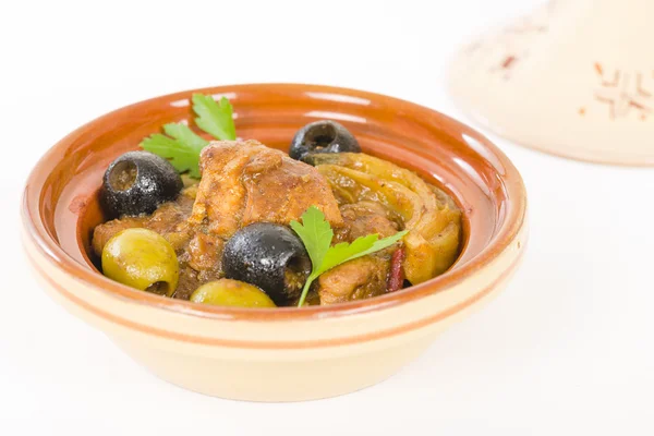 Fas tavuk Tagine — Stok fotoğraf