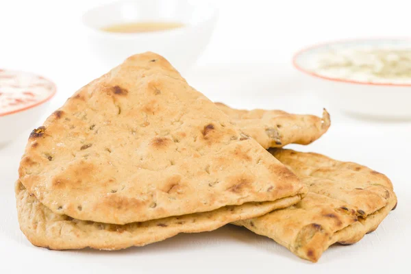 Middle Eastern Flatbread — Stock Photo, Image