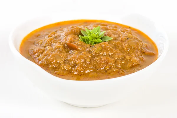 Baigan Bharta, Indiase Curry — Stockfoto