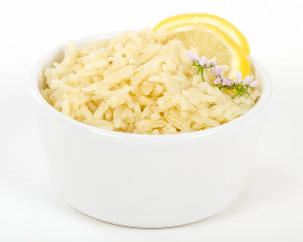 Uma tigela de arroz Pilau — Fotografia de Stock