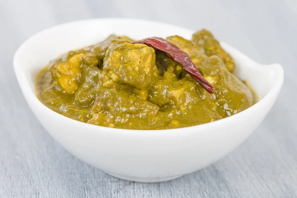 Palak paneer indisches Curry — Stockfoto