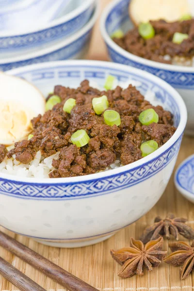 Arroz de cerdo estofado taiwanés — Foto de Stock