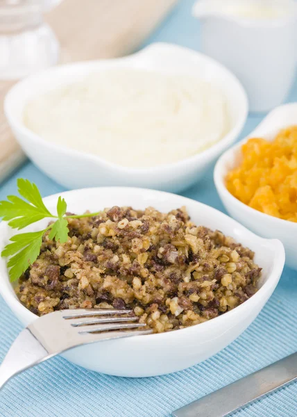 Haggis, Neeps & Tatties — Stock Photo, Image