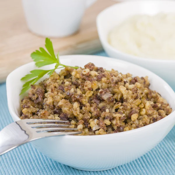 Bowl of Haggis — Stock Photo, Image