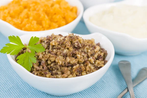 Haggis, Neeps ve Tatties — Stok fotoğraf