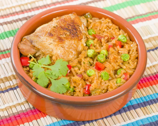 Arroz Con Pollo — Foto de Stock