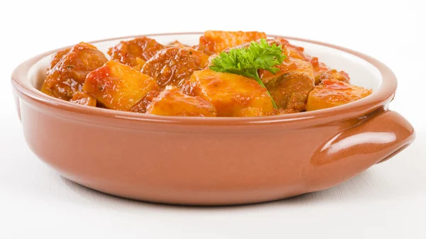 Patatas een Riojana la — Stockfoto