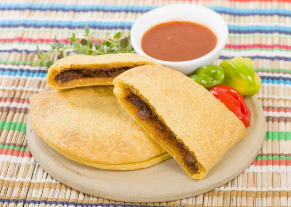 Caribe Jerk Beef Patty —  Fotos de Stock