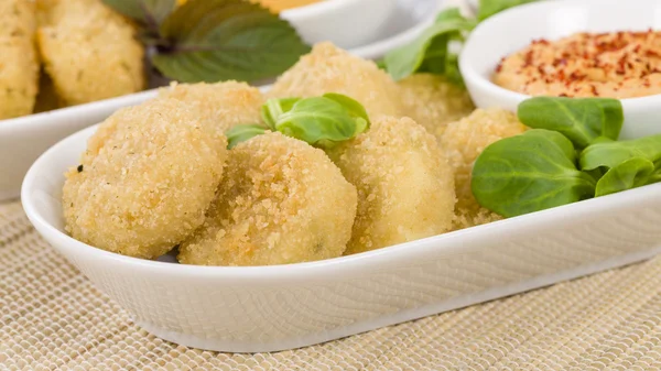 Deep Fried Breaded Cheese — Stock Photo, Image