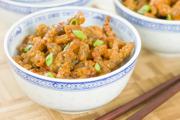 Chinese Crispy Beef — Stock Photo, Image