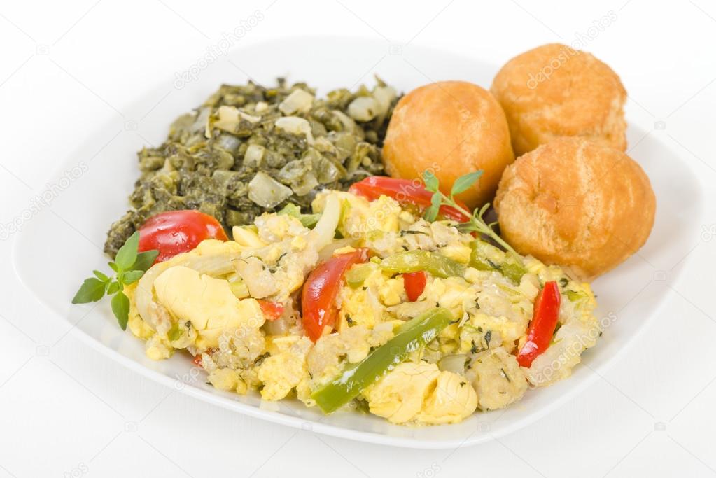 Ackee and Saltfish — Stock Photo © paulbrighton 94361582