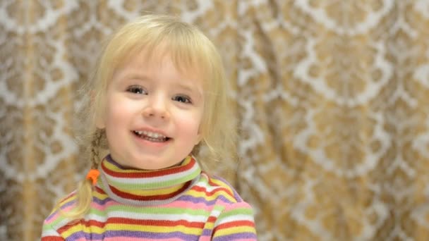 Little Girl Reaction To The Enema Procedure Stock Video Little Girl Reaction To The Enema Procedure Stock Video