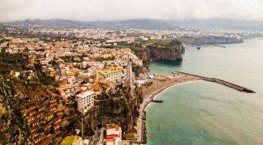 Güzel şehir Sorento İtalya