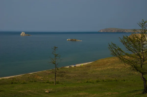 Bajkalsjön, olkhon ö — Stockfoto