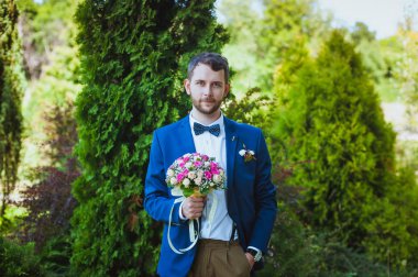 son moda gelin buketi ile