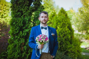 son moda gelin buketi ile