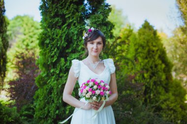 Mutlu gelin, mutlu ve sevgi