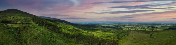 Panorámás Kilátás Vee Hágóra Egy Alakú Kanyar Úton Ami Egy — Stock Fotó