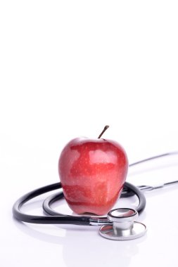 Diyet, sağlık, beslenme veya sağlık sigortası kavramı.