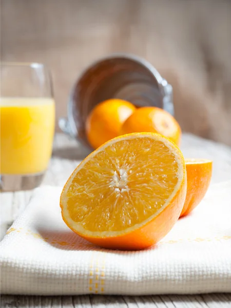 Oranges cut — Stock Photo, Image