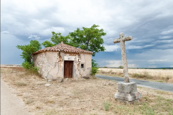 Kamenný kříž — Stock fotografie