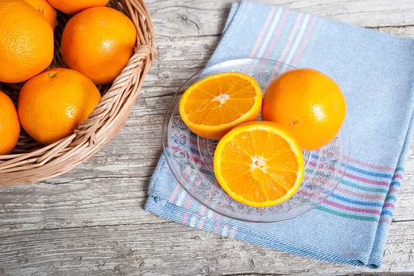 Corte de naranjas —  Fotos de Stock