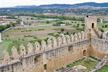 İspanya 'nın Burgos eyaletindeki Frias Ortaçağ kasabası