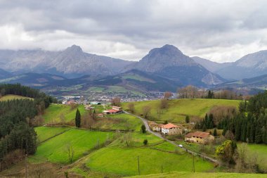 İspanya 'nın Vizcaya eyaletindeki İurreta kasabası
