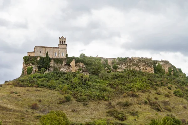 Μεσαιωνική Πόλη Frias Στην Επαρχία Burgos Ισπανία — Φωτογραφία Αρχείου