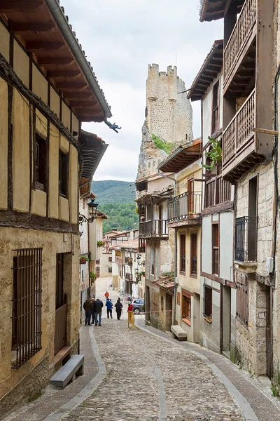 Frias Ciudad Medieval Provincia Burgos España — Foto de Stock