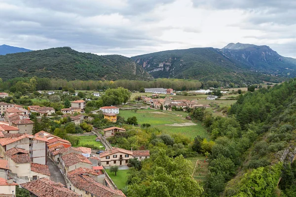 Frias Mittelalterliche Stadt Der Provinz Burgos Spanien — Stockfoto