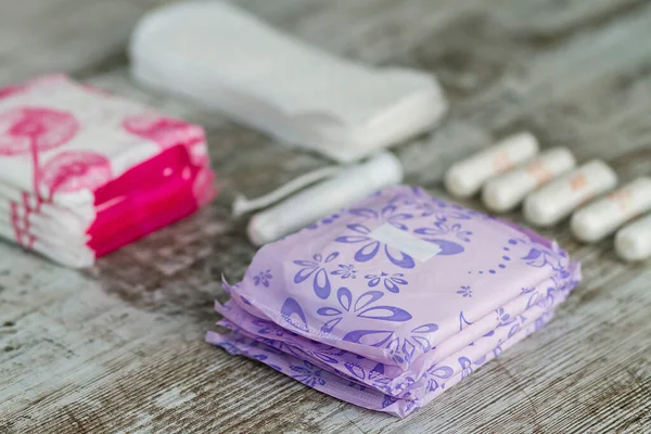 Feminine Sanitary Products Menstrual Periodv — Stok fotoğraf