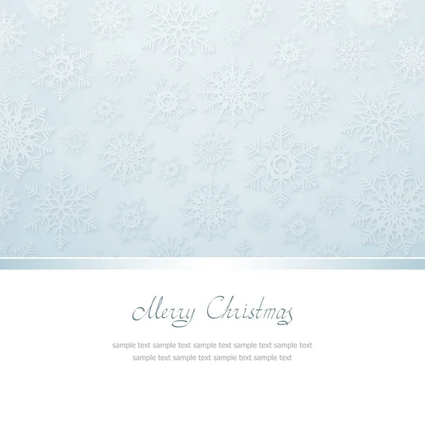 クリスマスグリーティングカード — ストック写真