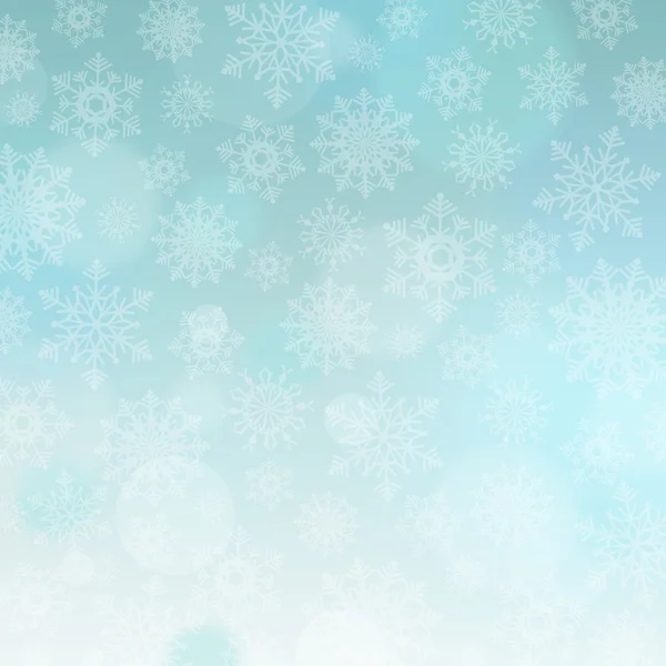 Christmas background with snowflakes — Stock Photo, Image