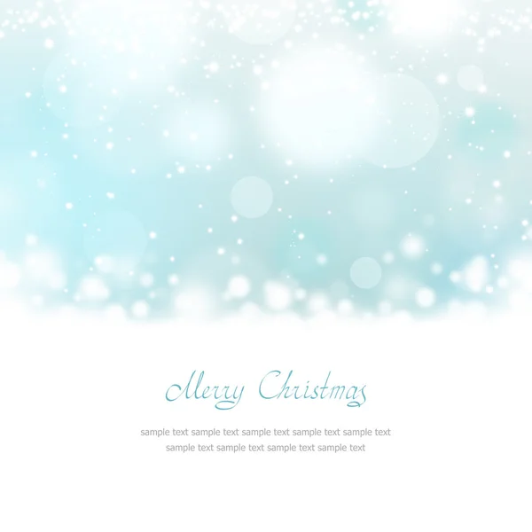 クリスマスグリーティングカード — ストック写真