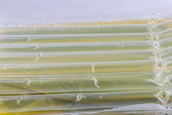 Пластиковая Пленка Волнах Упаковки — стоковое фото
