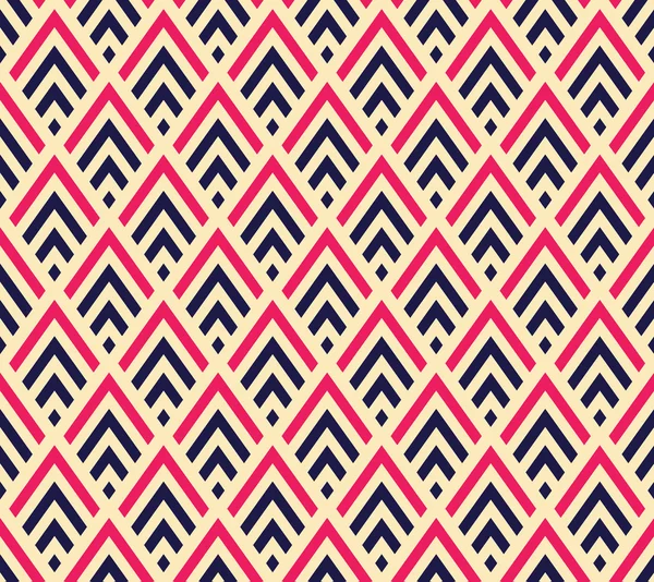 Sans couture géométrique chevron motif fond — Image vectorielle