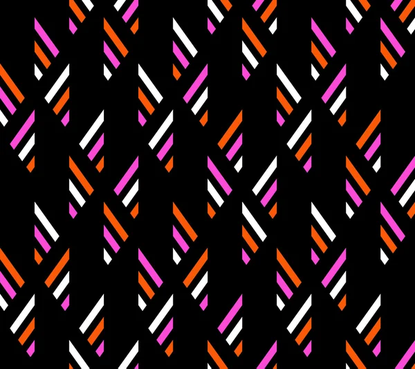 Fondo de patrón de rayas geométricas sin costuras — Archivo Imágenes Vectoriales