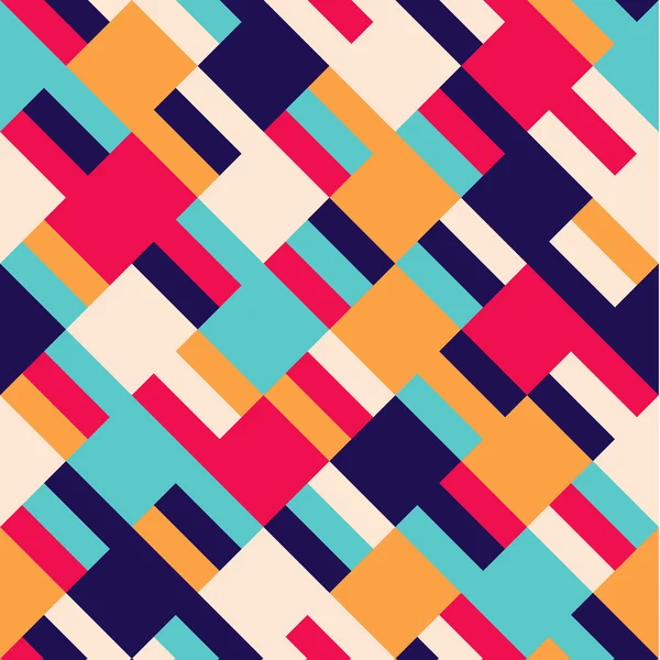 Nahtlose abstrakte Muster Hintergrund — Stockvektor