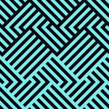 Kesintisiz geometrik çizgili desen