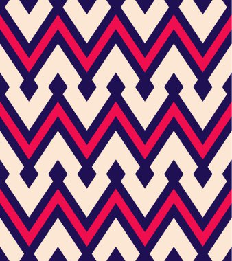 kesintisiz geometrik chevron desen