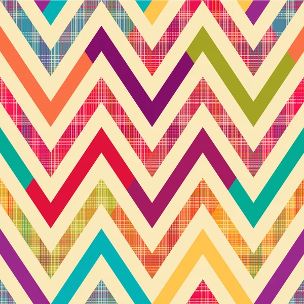 Motif Chevron lumineux sans couture — Image vectorielle