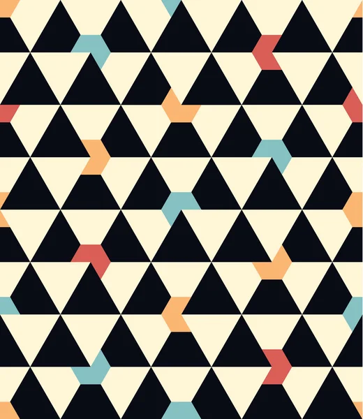 Fond de motif géométrique sans couture — Image vectorielle