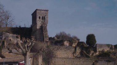 Fransa 'daki Saint-Emilion şaraphanesi.