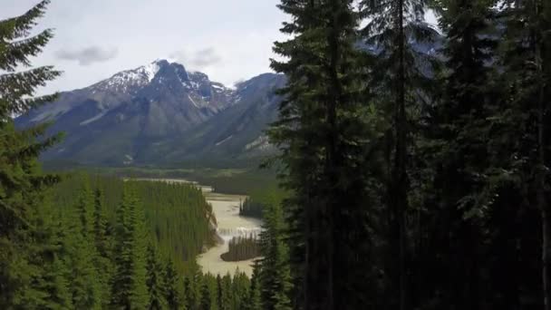 Eine wunderschöne Berglandschaft — Stockvideo