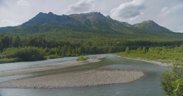 Un beau paysage de montagne — Video