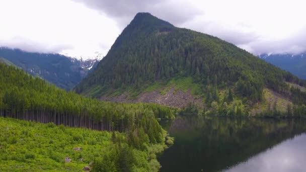 Un beau paysage de montagne — Video