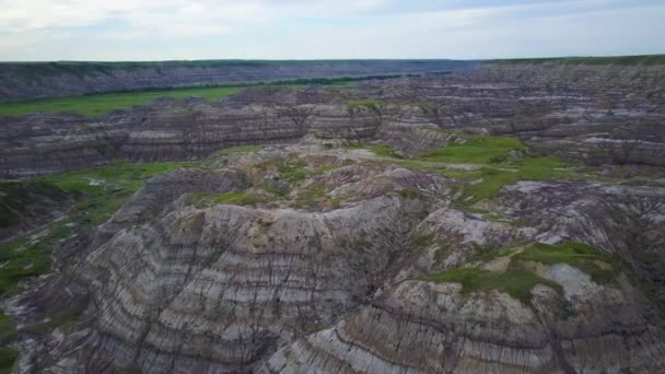 Stunning view of the cliffs — Stock Video